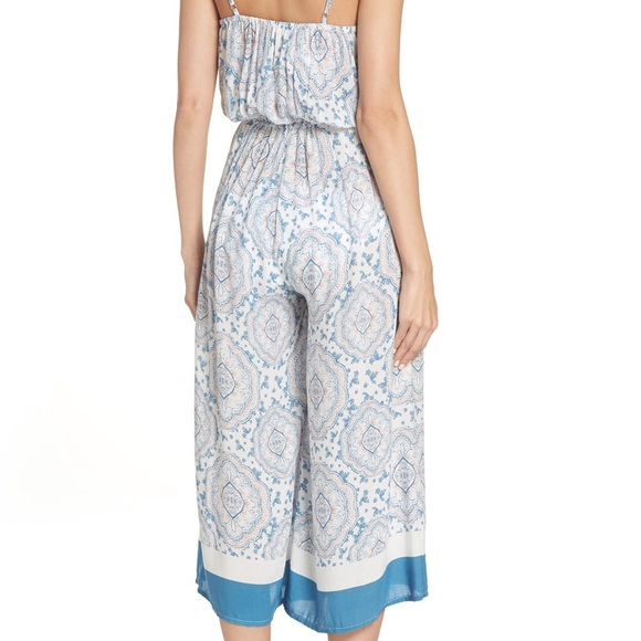 SURF GYPSY Jumpsuit cropped w/keyhole *NEW* - Picture 3 of 10